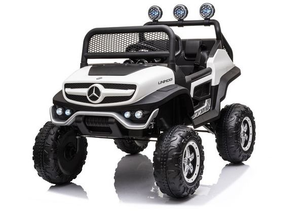 Electric Ride On Mercedes Unimog S White
