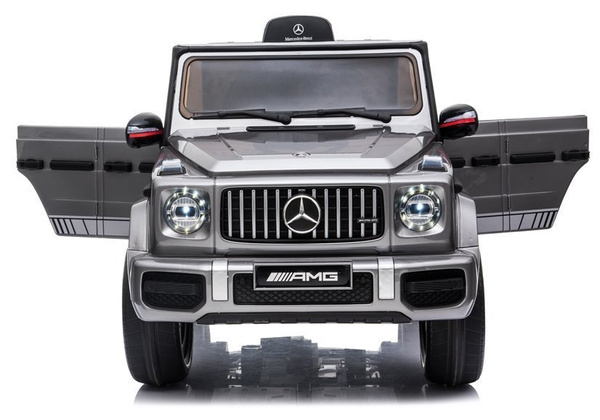 Mercedes G63 AMG Electric Ride On Car – Silver Painting