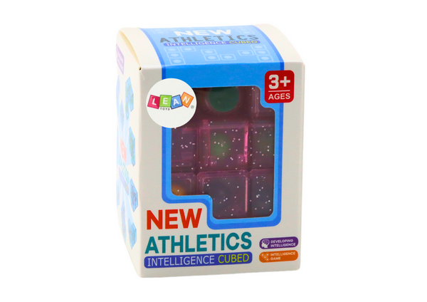 Logic Blocks Puzzle Puzzle Cube Game Pink