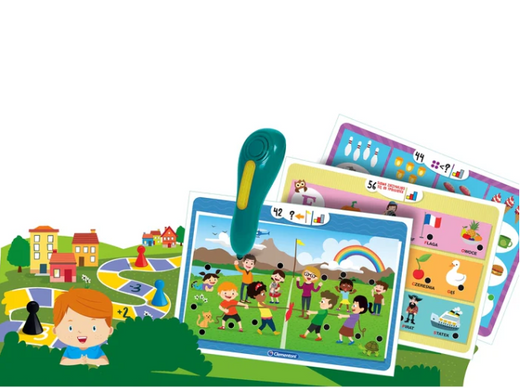 Talking Pen 1000 Questions Learn & Have Fun Polish Language Clementoni 50653