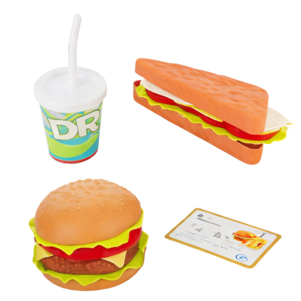 Lichter und Geräusche des Scanners am Selbstbedienungskassenterminal