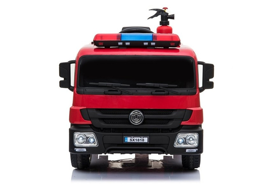 Firefighter Truck Electric Ride On Car - Red