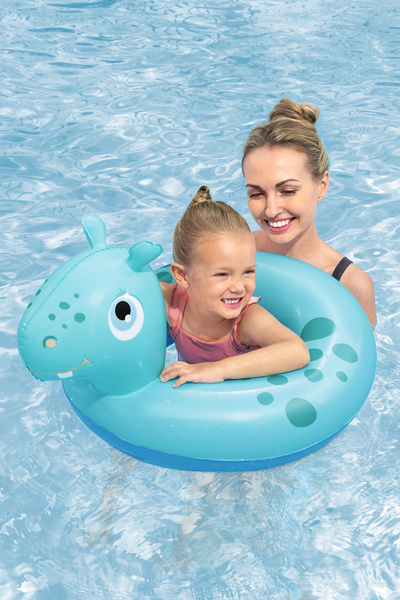 Hippopotamus Swimming Ring 64 x 60 cm Bestway 36464