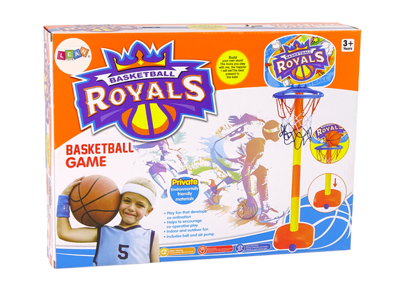Basketball-Set Basketball 120 cm Pumpe