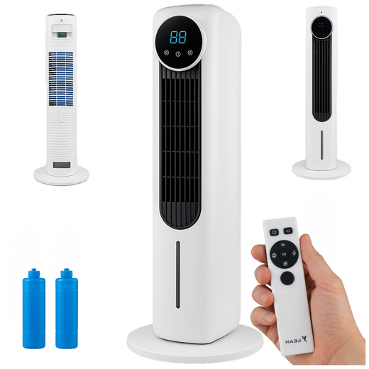 Wasserbodensäule Ventilator Ionisation Oszillation Display FERNBEDIENUNG