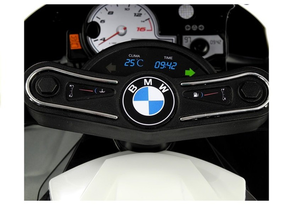 Kindermotorrad BMW 1000RR Schwarz Motorrad Elektromotorrad Fahrzeug