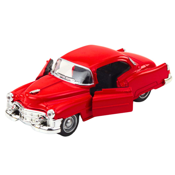 Oldtimer aus den 50er Jahren. Metall-Rückziehantrieb. Türen zum Öffnen. 1:32 Mix.