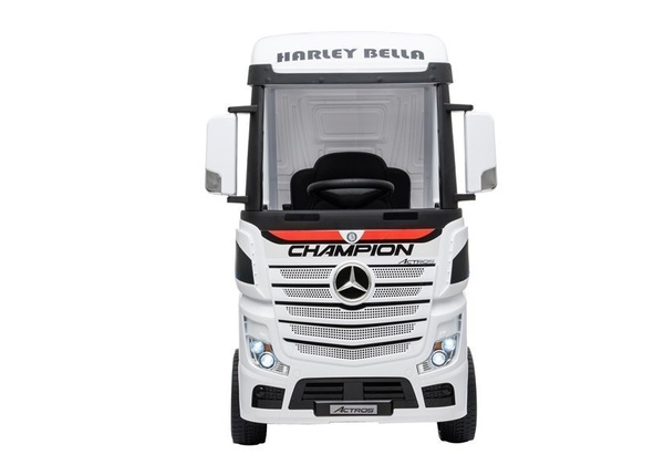 Mercedes Actros Electric Ride On Car White