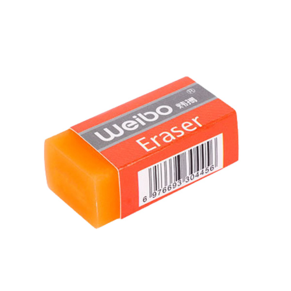 Schulbüro Farbiger Radiergummi WB-3486-20 6cm Mix