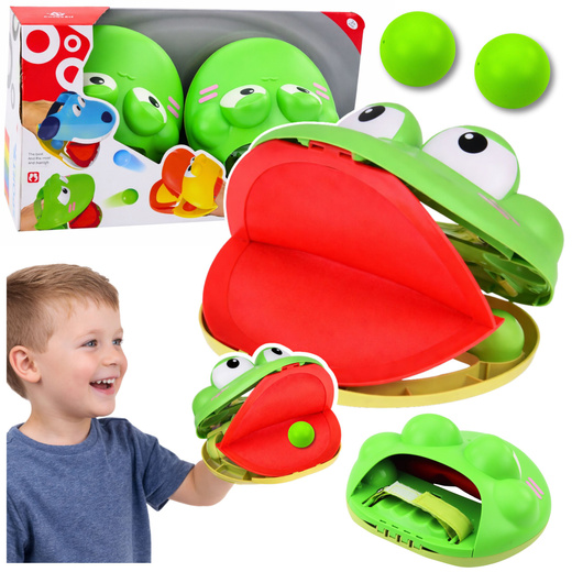 Froschballfänger-Werfer-Arcade-Sportspiel für Kinder