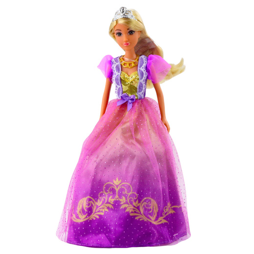 Anlily Puppengarderobe mit Regalen und Schubladen, Ankleidezimmer-Zubehör, 24-tlg.