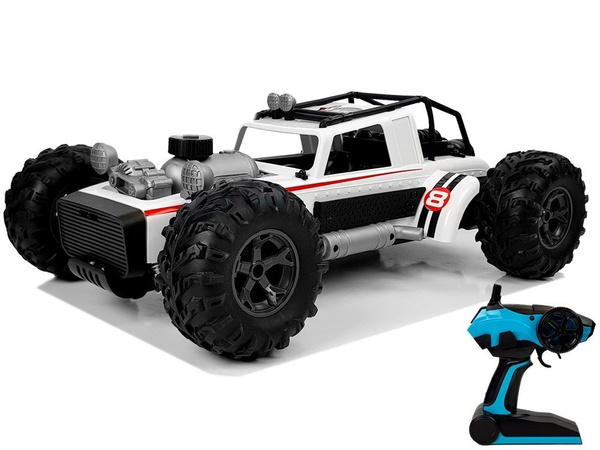 Remote Controlled Buggy 1:12 2.4G White 20 km/h Steam