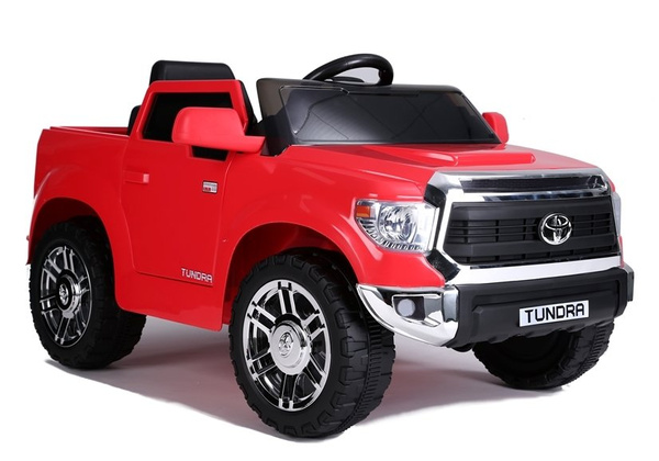 Electric Ride-On Car Toyota Tundra Red Painted