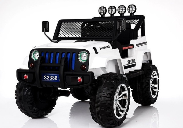 Ride on Car S2388 Jeep White 4x45W