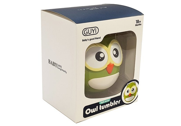 Teether for a child Green Owl