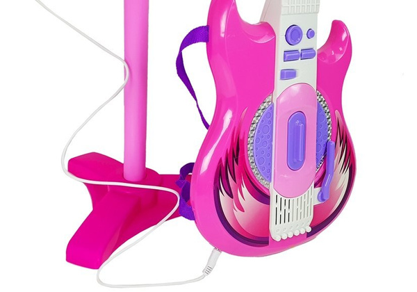 Guitar With Microphone Rock Star Sound