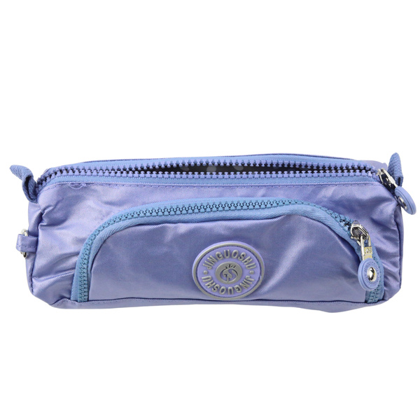 School Pencil Case Functional Two Pockets Pendant Mix