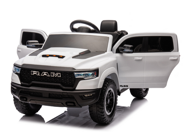 Battery Operated Car ZB618 Dodge Ram White
