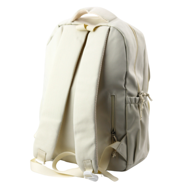 Urban Schulrucksack Capybara Schlüsselanhänger Badges Beige Creme 25L 42cm