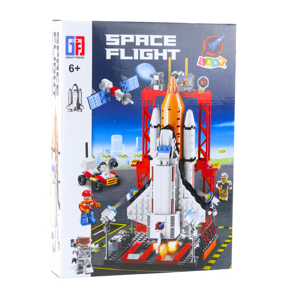 Construction Bricks Spaceship Rocket Station 512 pcs.