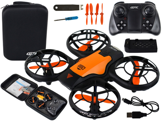 Remote Controlled Drone Lights Orange