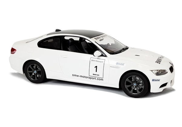 Auto R/C BMW M3 Rastar 1:14 Weiß
