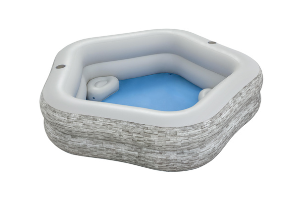 Inflatable Garden Pool 213x 206x 53 cm Bestway 54423