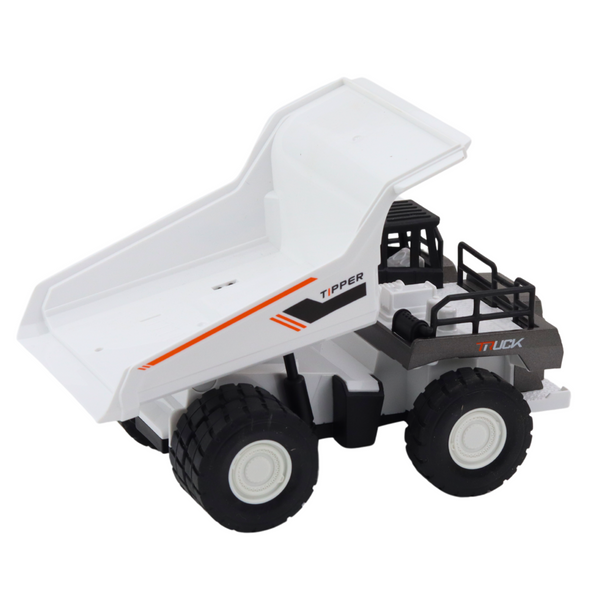 Dump Truck Construction Metal Parts Drive White