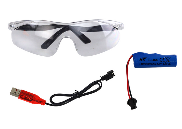 M416 Water Bullet Rifle, Range 18m, Red Grafiti