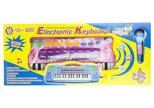 Electronic Organs Keyboard 32 Keys Microphone