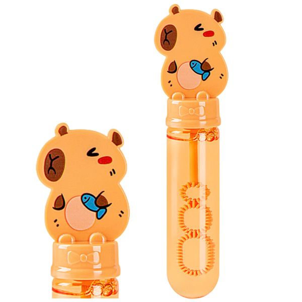 Capybara Soap Bubbles 3 Holes For Bubbles 35 ml Mix