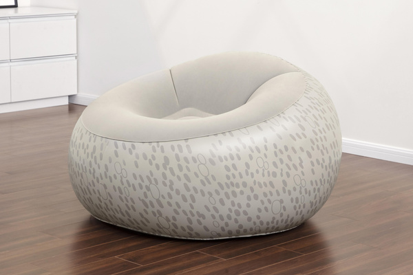 Inflatable Chair Gray Bestway 75052