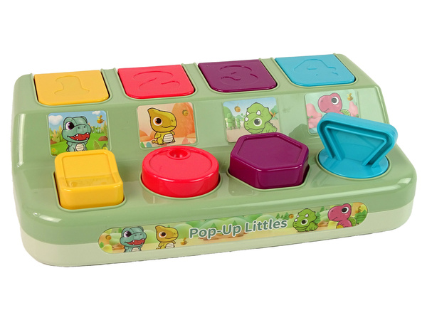 Animal Dinosaurs Toddler Pop-up Dexterity Toy.