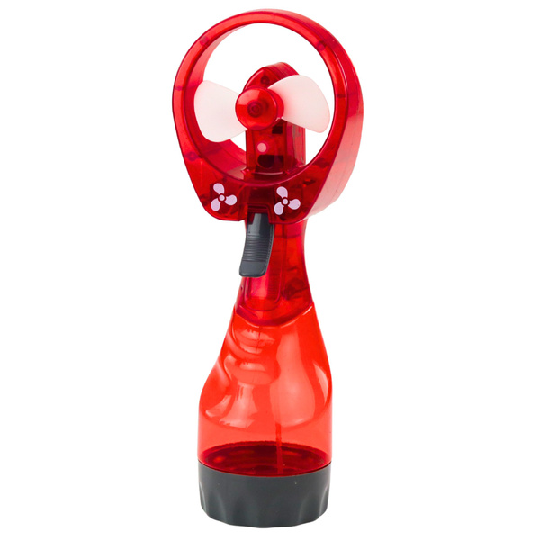 Portable Fan with Battery-Operated Spray Mix