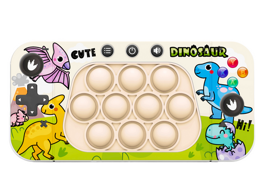 Arcade-Spielkonsole Pop It 4 Spielmodi Dinosaurier