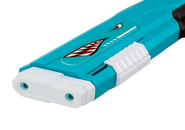 Große Hai-Wasserpistolenpumpe, Grün, 57 cm