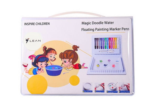 Set mit farbigen Wassermarkierstiften, Koffer, 12-teilig