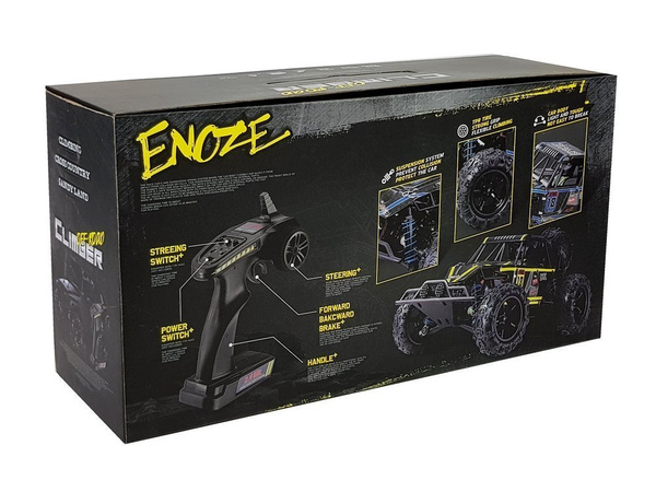 Remote Controlled Off-Road 1:18 Black ENOZE 9304 40 km/h