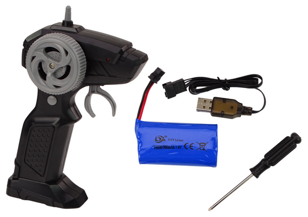 Off-road Remote Controlled RC Car 1:8 Blue Shock Absorbers