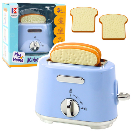 Kinderküchentoaster, Toast-Auswurf, Blau