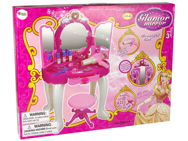 Huge Fairytale Princess Dressing Table Chair Mirror