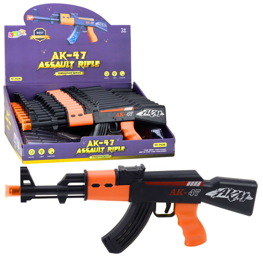 Electric Rifle AK47 For Kids Lights Sounds