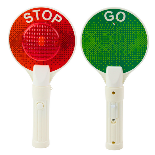 Polizeisignal Lollipop für Kinder Stop Go Light