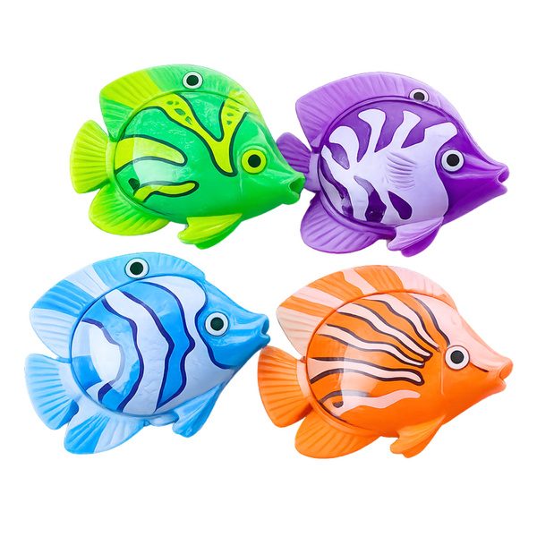 Fishing Set Crab Strainer Colorful Fish 4 pcs.