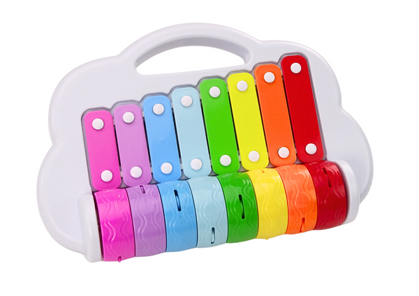 Regenbogenbecken, Instrument für Kinder, pädagogisch, interaktiv, bunt