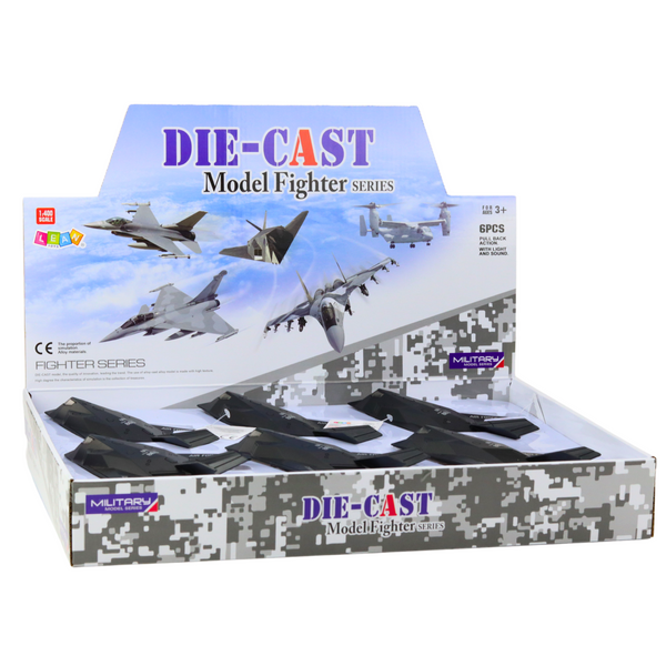 Flugzeug, Kampfflugzeug, Militärjet, angetrieben, mit Licht und Geräuschen, 1:400