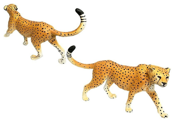 Gepard Lernfiguren Wildtiere 4 Stück Savannah