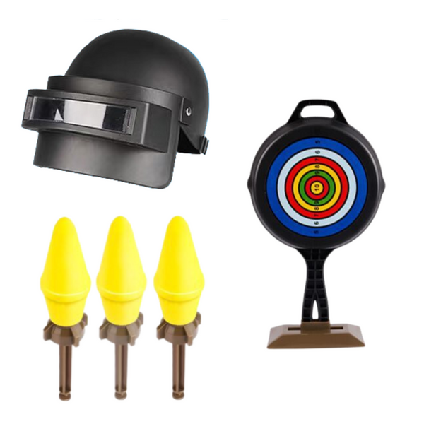 Military Set Military Bazooka RPG Helmet Tracza Foam Bullets