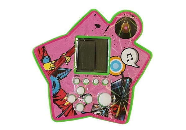 Tetris-Spiel Spielkonsole Tetris Spiel verschiedene Farben