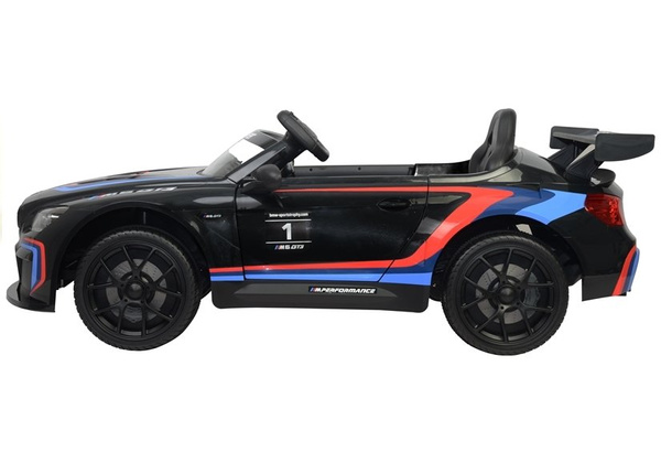 Kinderfahrzeug BMW M6 GT3 Schwarz Elektroauto Fahrzeug